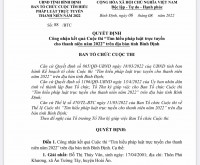 Thí sinh Đỗ Thị Thúy Vân đạt giải Nhất Cuộc thi “Tìm hiểu pháp luật trực tuyến cho thanh niên năm 2022” trên địa bàn tỉnh Bình Định