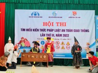 Vân Canh: Tổ chức Hội thi Tìm hiểu kiến thức pháp luật an toàn giao thông lần thứ III năm 2022