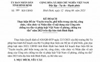 Tuyên truyền, phổ biến trong cán bộ, công chức, viên chức và Nhân dân về nội dung của Công ước chống tra tấn và pháp luật Việt Nam về phòng, chống tra tấn