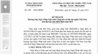 Gắn việc hưởng ứng Ngày Pháp luật Việt Nam với tổng kết 10 năm triển khai thi hành Hiến pháp năm 2013