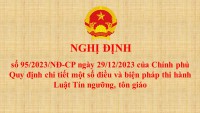 Tăng cường tuyên truyền, phổ biến giáo dục pháp luật về tín ngưỡng, tôn giáo