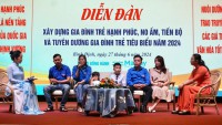 Diễn đàn xây dựng gia đình trẻ hạnh phúc, no ấm, tiến bộ và tuyên dương gia đình trẻ tiêu biểu năm 2024