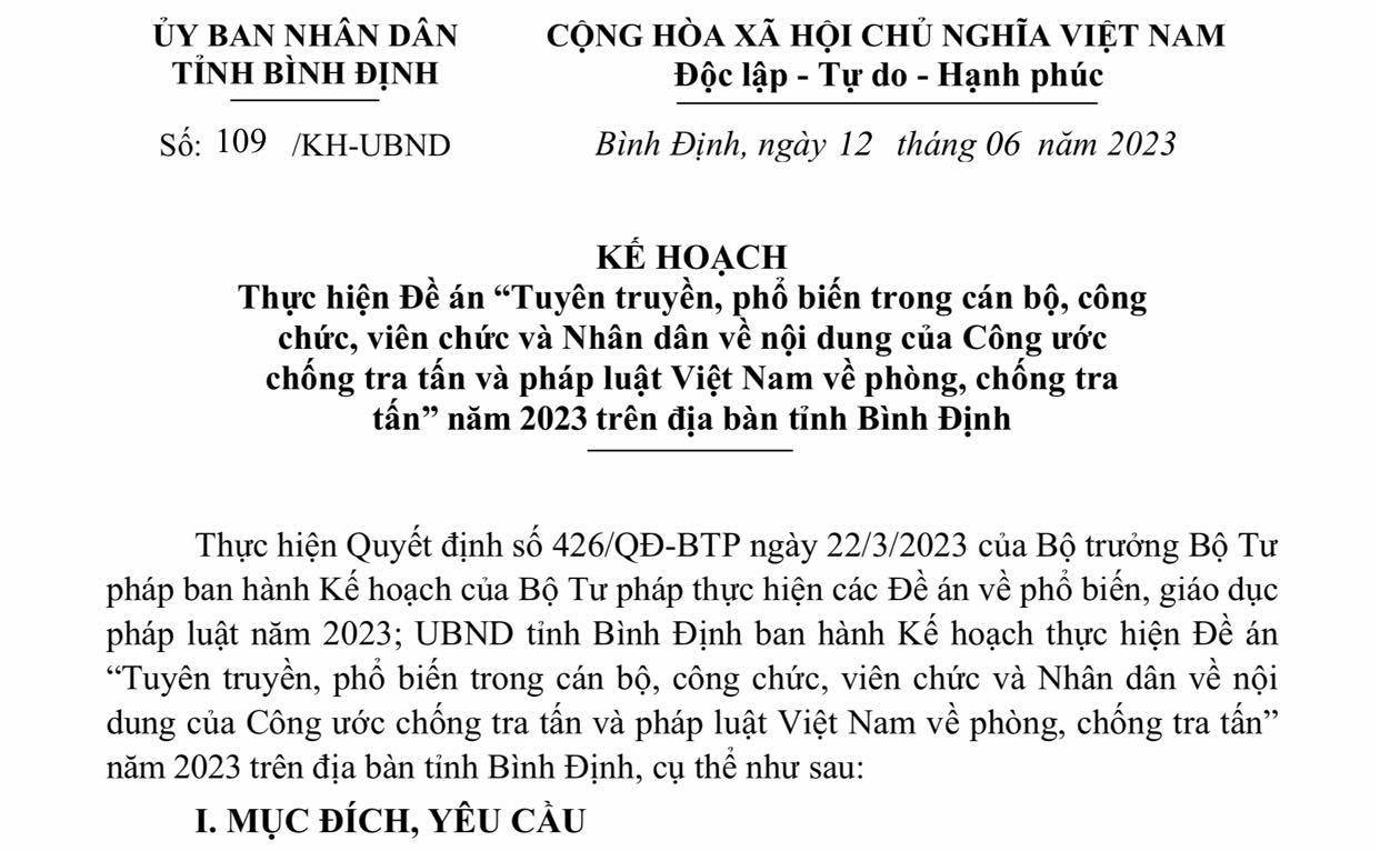 Tuyên truyền, phổ biến trong cán bộ, công chức, viên chức và Nhân dân về nội dung của Công ước chống tra tấn và pháp luật Việt Nam về phòng, chống tra tấn