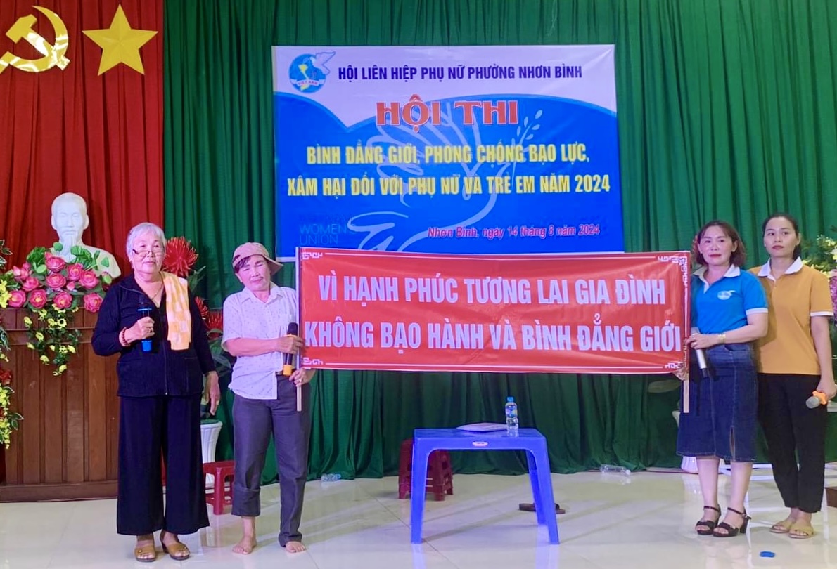 Hội thi “Bình đẳng giới, phòng chống bạo lực, xâm hại đối với phụ nữ và trẻ em”