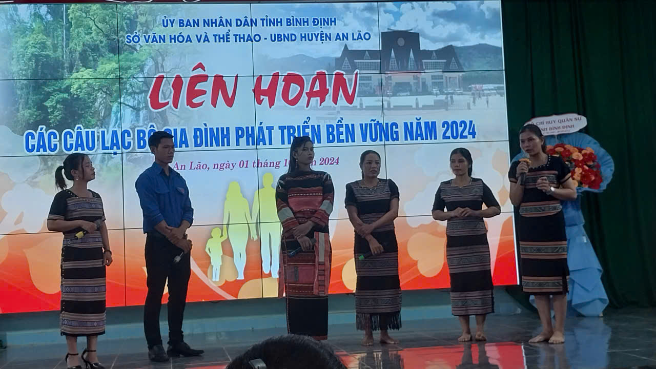 LIÊN HOAN CÁC CÂU LẠC BỘ GIA ĐÌNH PHÁT TRIỂN BỀN VỮNG NĂM 2024